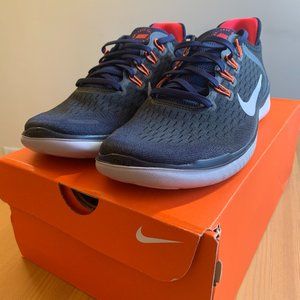 BNIB Nike Free Rn Run - black blue moon particle